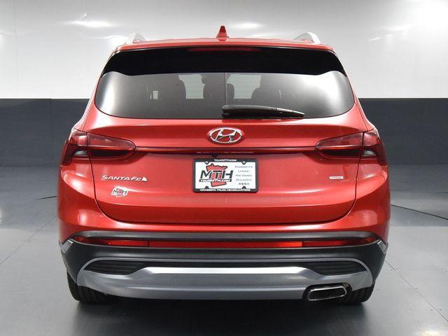 used 2021 Hyundai Santa Fe car, priced at $18,799