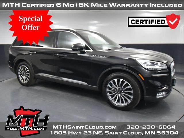 used 2023 Lincoln Aviator car, priced at $53,699