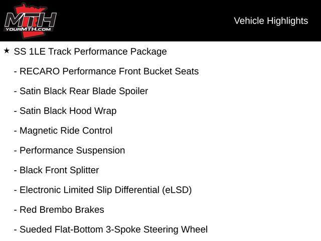 used 2022 Chevrolet Camaro car, priced at $42,793