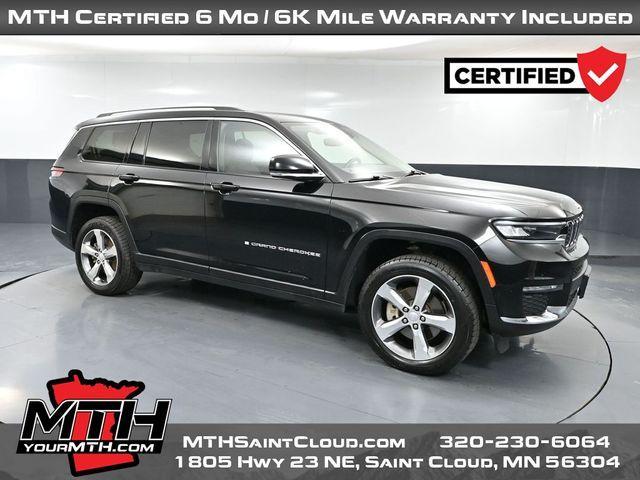 used 2022 Jeep Grand Cherokee L car, priced at $29,399