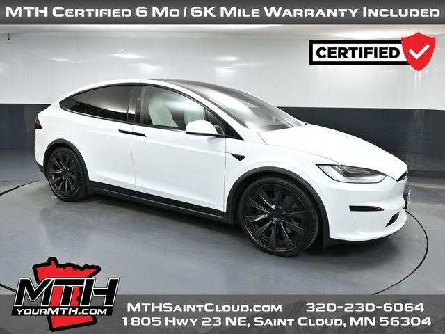 used 2022 Tesla Model X car, priced at $57,993