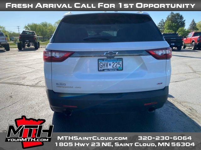 used 2021 Chevrolet Traverse car, priced at $26,299
