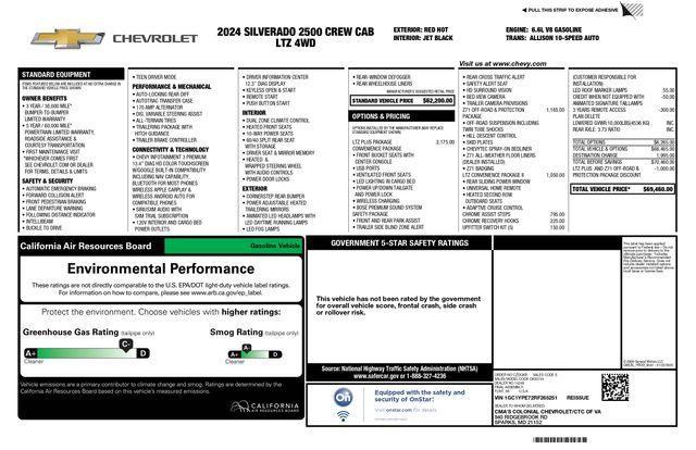 used 2024 Chevrolet Silverado 2500 car, priced at $49,393