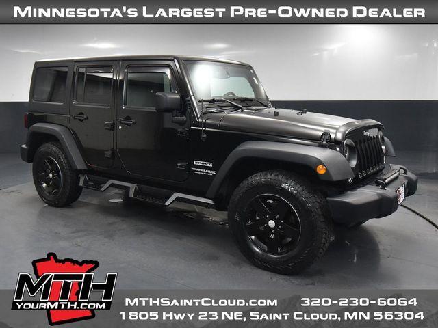 used 2018 Jeep Wrangler JK Unlimited car, priced at $23,000