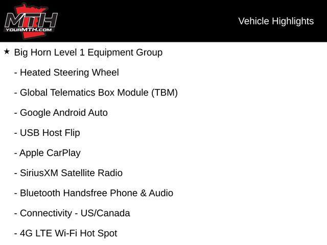 used 2024 Ram 1500 car, priced at $44,993