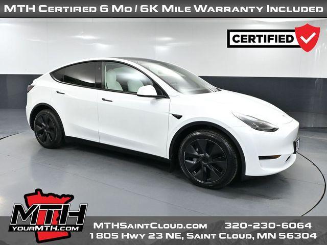 used 2025 Tesla Model Y car, priced at $37,993