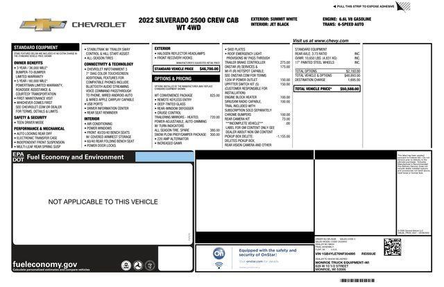 used 2022 Chevrolet Silverado 2500 car, priced at $42,500