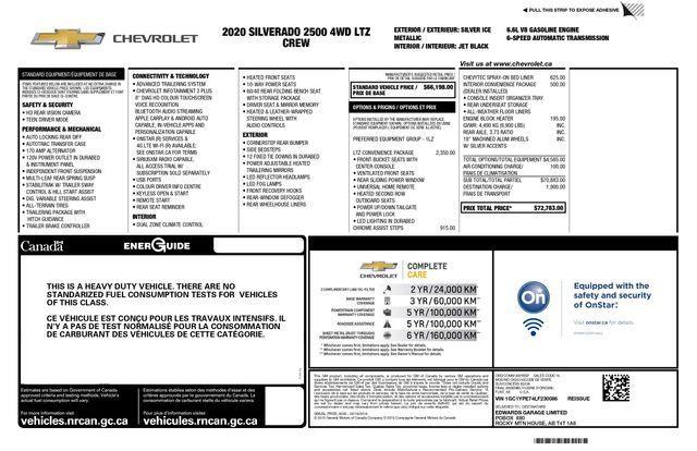 used 2020 Chevrolet Silverado 2500 car, priced at $36,793