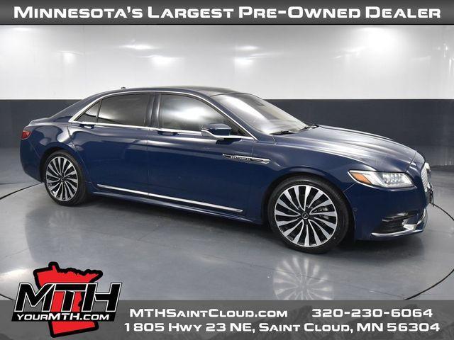 used 2019 Lincoln Continental car, priced at $24,993