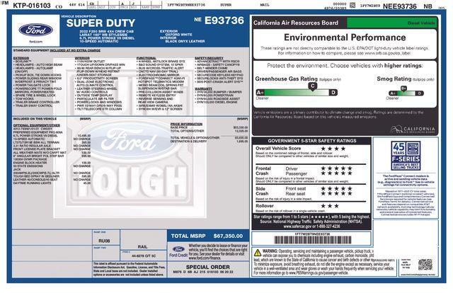 used 2022 Ford F-250 car, priced at $59,993