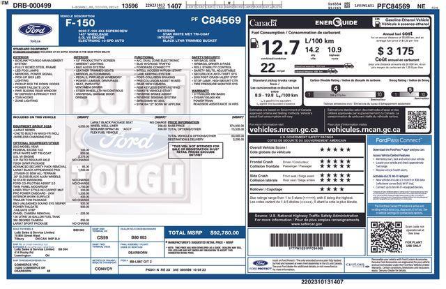 used 2023 Ford F-150 car, priced at $54,299