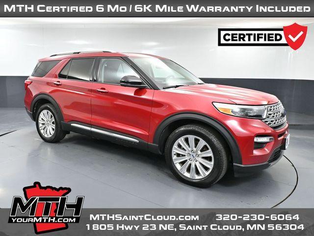 used 2021 Ford Explorer car, priced at $31,993