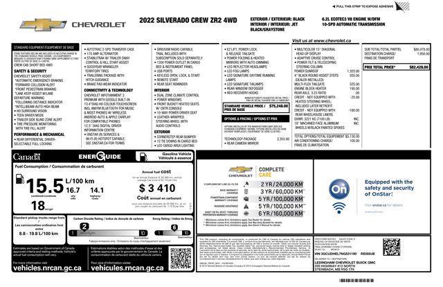 used 2022 Chevrolet Silverado 1500 car, priced at $43,699