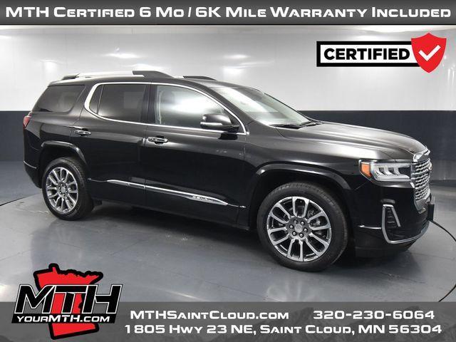 used 2022 GMC Acadia car, priced at $35,799