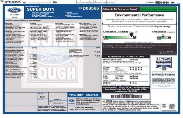 used 2021 Ford F-250 car, priced at $41,899
