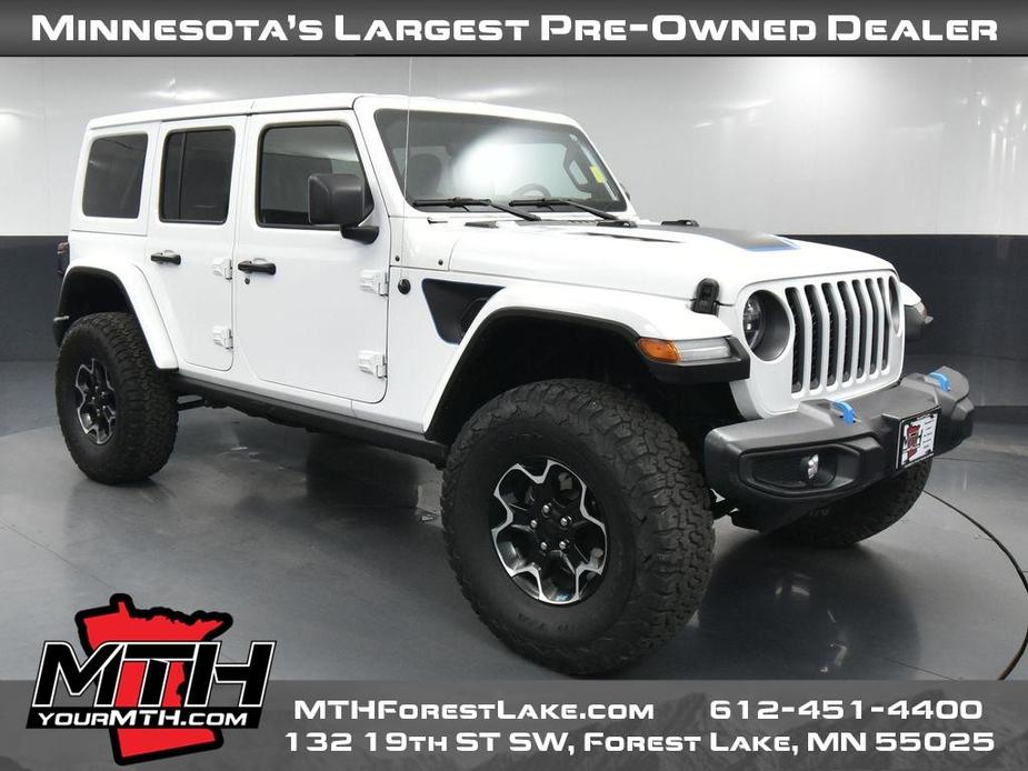 used 2022 Jeep Wrangler Unlimited 4xe car, priced at $43,500