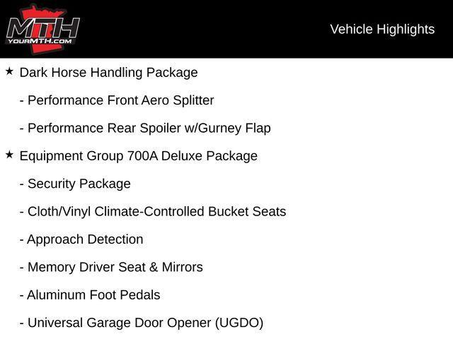 used 2024 Ford Mustang car, priced at $66,993