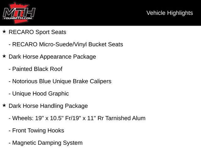 used 2024 Ford Mustang car, priced at $66,993