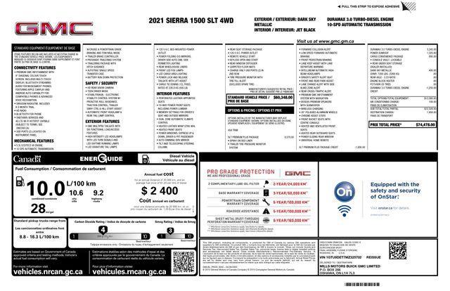 used 2021 GMC Sierra 1500 car, priced at $47,993