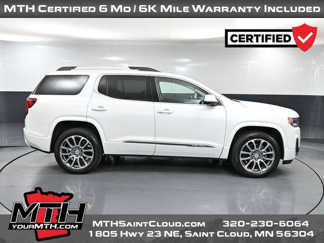 used 2023 GMC Acadia car, priced at $38,500