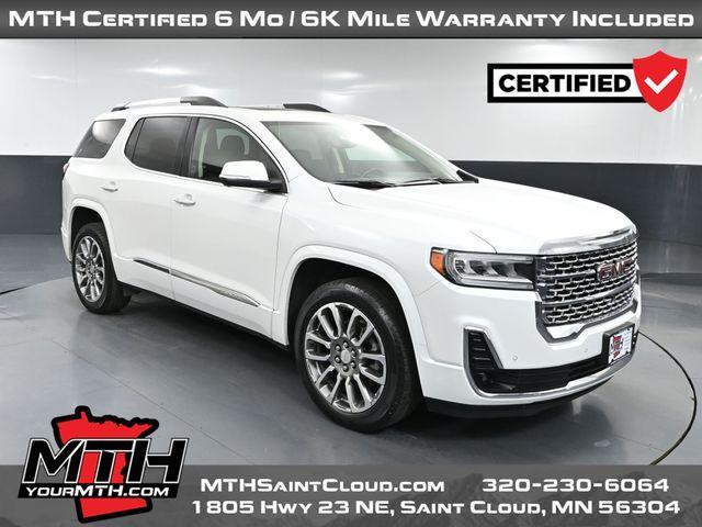 used 2023 GMC Acadia car, priced at $38,500