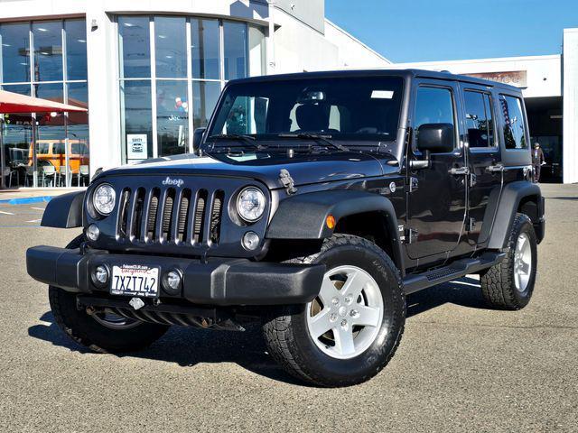used 2017 Jeep Wrangler Unlimited car, priced at $19,900