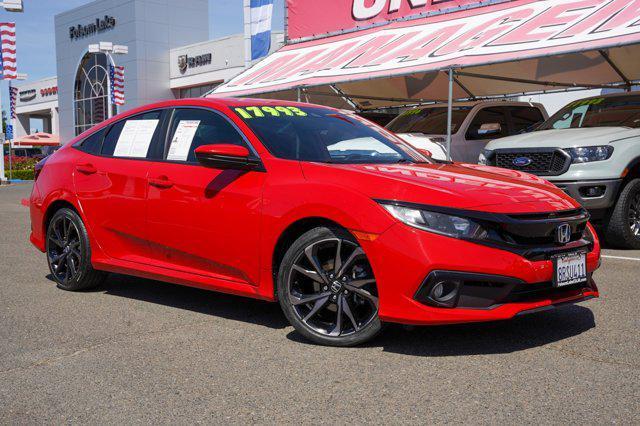 used 2020 Honda Civic car, priced at $17,900