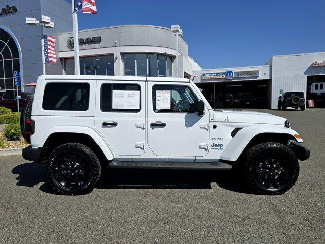 used 2022 Jeep Wrangler Unlimited 4xe car, priced at $33,822