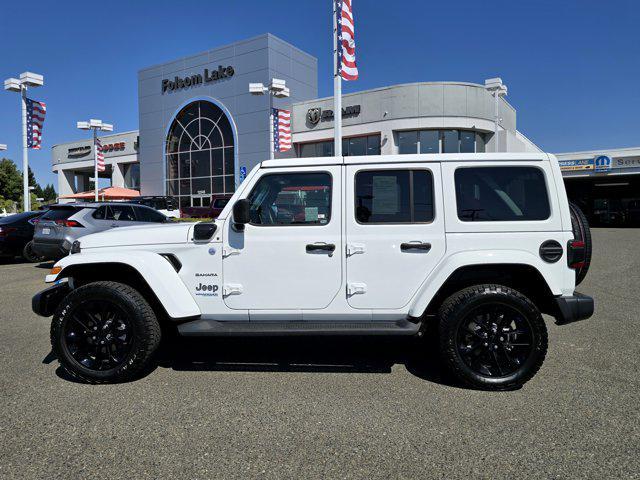 used 2022 Jeep Wrangler Unlimited 4xe car, priced at $33,822
