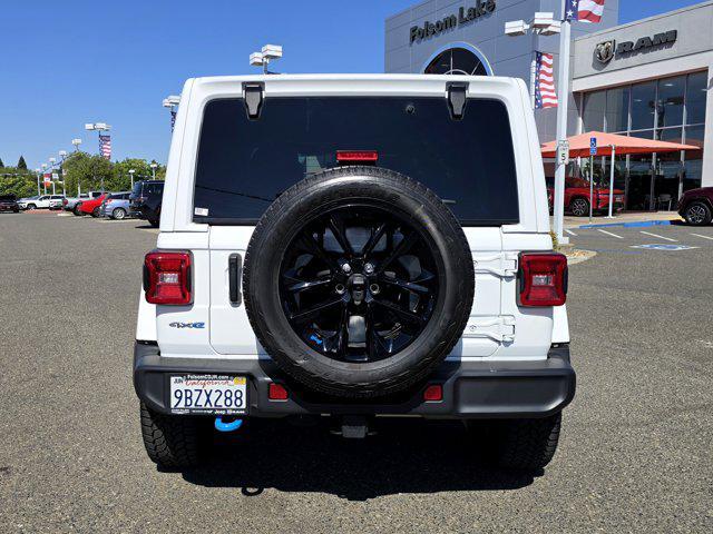 used 2022 Jeep Wrangler Unlimited 4xe car, priced at $33,822
