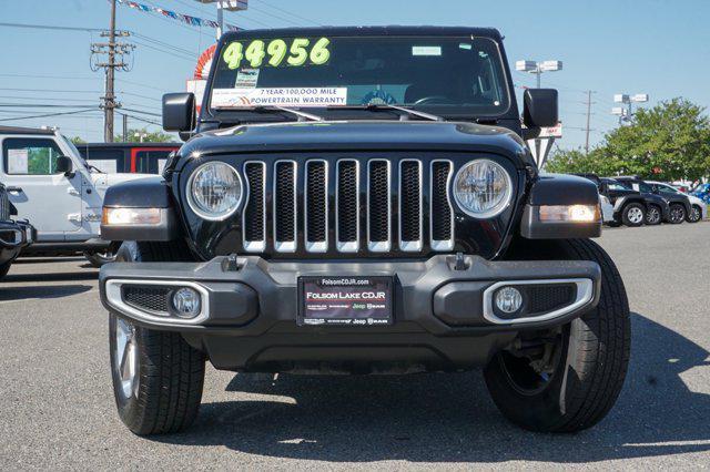 used 2022 Jeep Wrangler Unlimited car, priced at $34,500