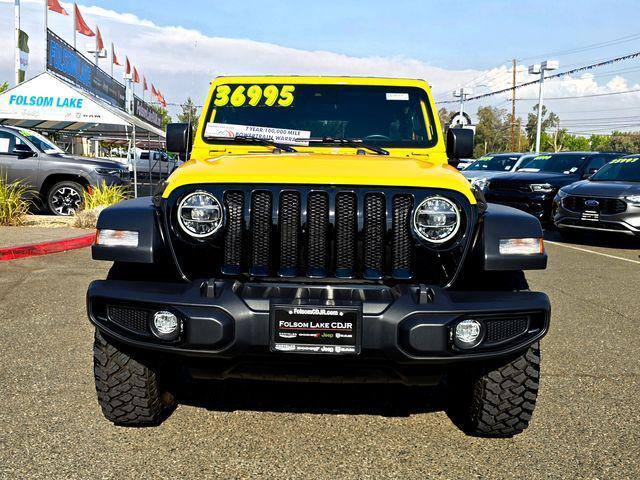 used 2021 Jeep Wrangler car, priced at $36,900