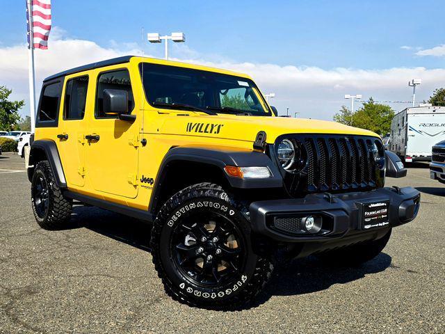 used 2021 Jeep Wrangler car, priced at $36,900