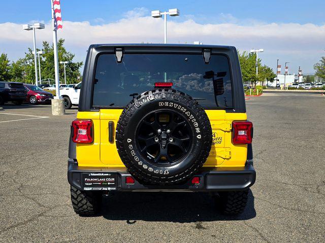 used 2021 Jeep Wrangler car, priced at $36,900