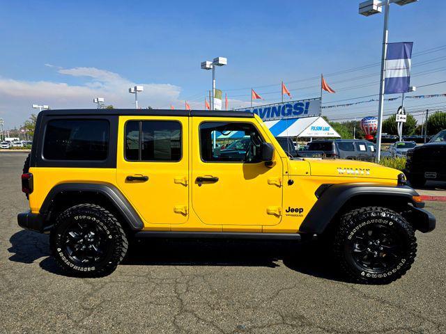 used 2021 Jeep Wrangler car, priced at $36,900