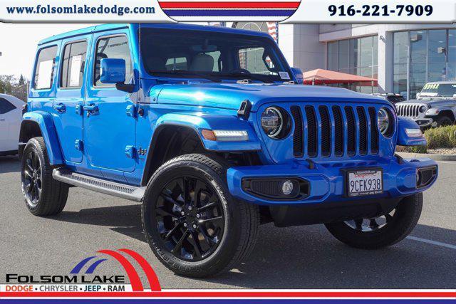 used 2022 Jeep Wrangler Unlimited car, priced at $39,900