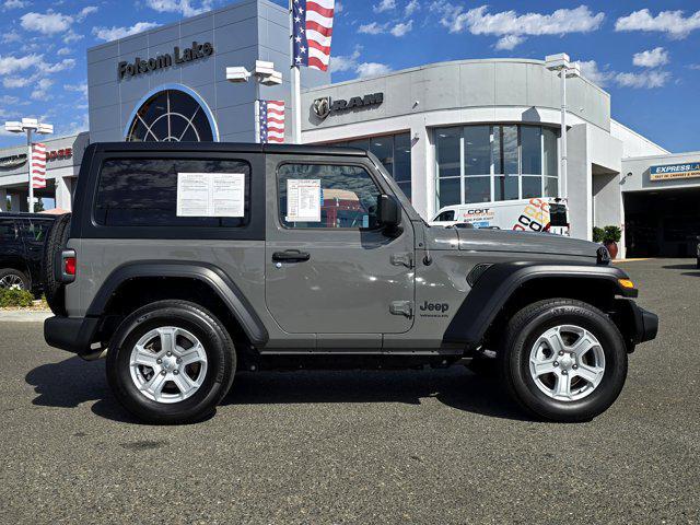 used 2022 Jeep Wrangler car, priced at $29,749