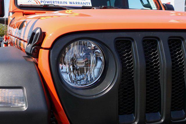 used 2023 Jeep Wrangler car, priced at $37,653