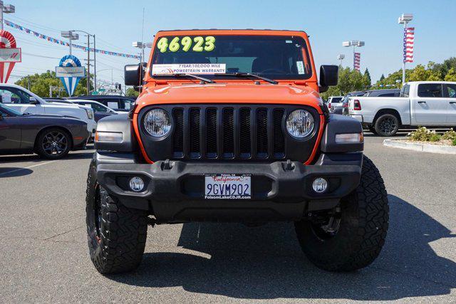 used 2023 Jeep Wrangler car, priced at $37,653