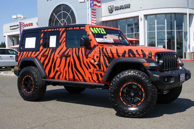 used 2023 Jeep Wrangler car, priced at $37,653