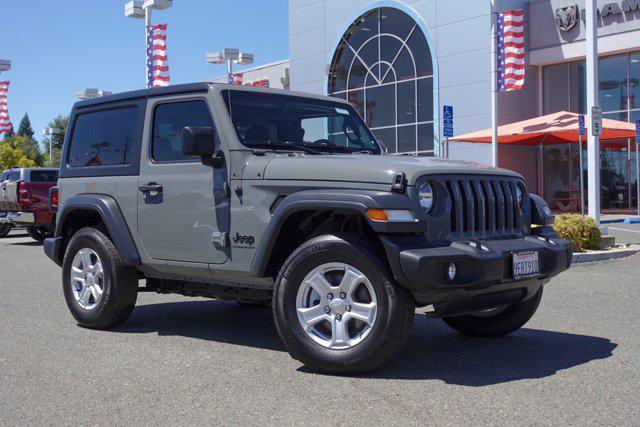 used 2023 Jeep Wrangler car, priced at $33,644