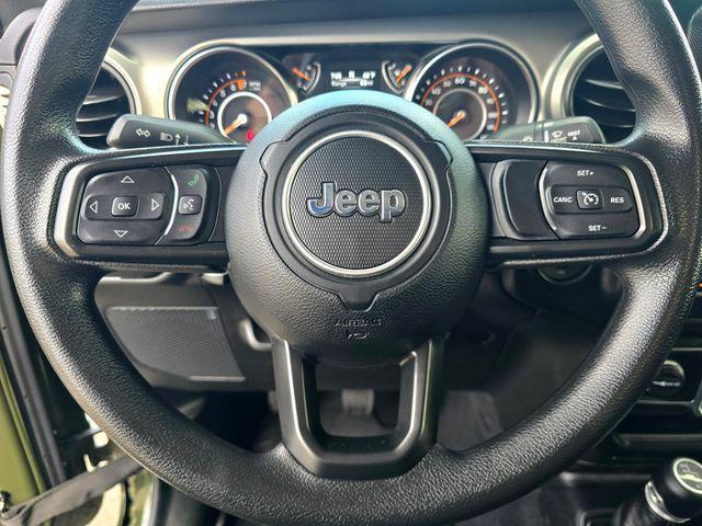 used 2021 Jeep Wrangler car, priced at $28,900