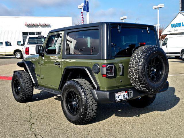 used 2021 Jeep Wrangler car, priced at $28,900