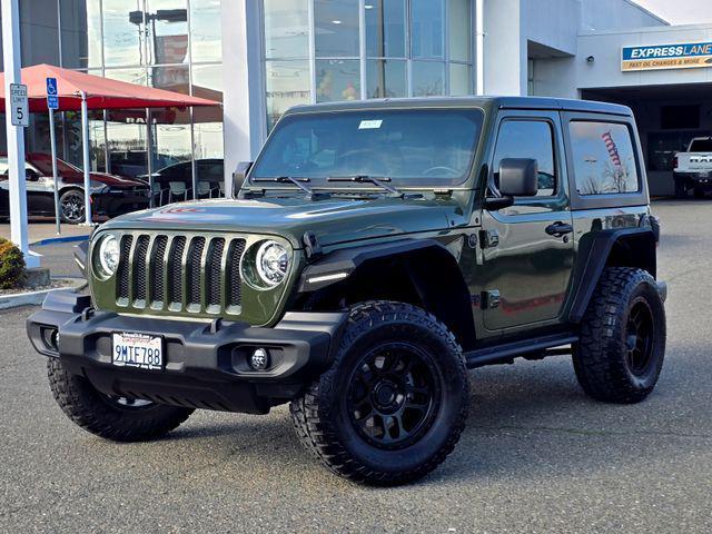 used 2021 Jeep Wrangler car, priced at $28,900