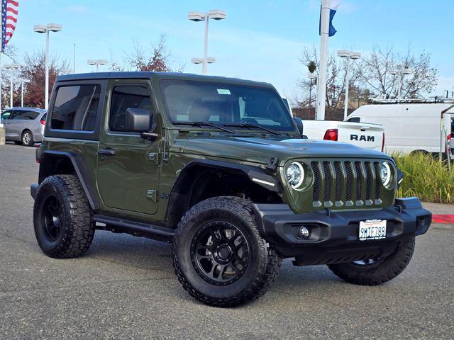 used 2021 Jeep Wrangler car, priced at $28,900