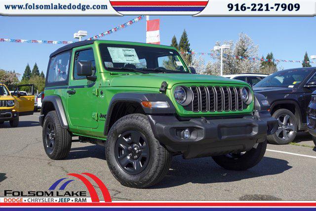 new 2025 Jeep Wrangler car, priced at $35,075