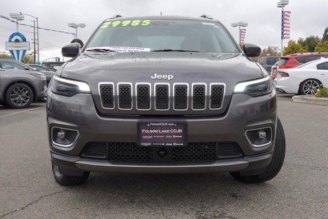 used 2021 Jeep Cherokee car, priced at $29,900