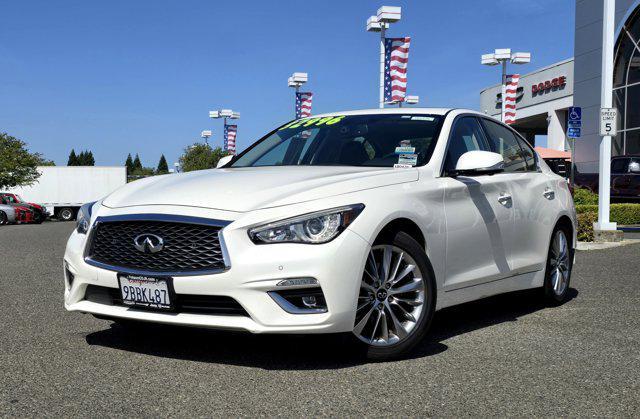 used 2022 INFINITI Q50 car, priced at $32,900