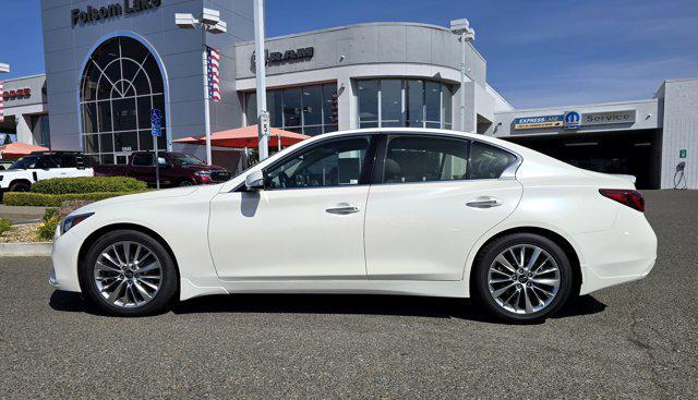 used 2022 INFINITI Q50 car, priced at $32,900