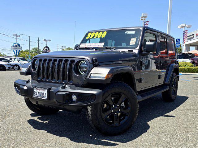 used 2021 Jeep Wrangler Unlimited car, priced at $39,900